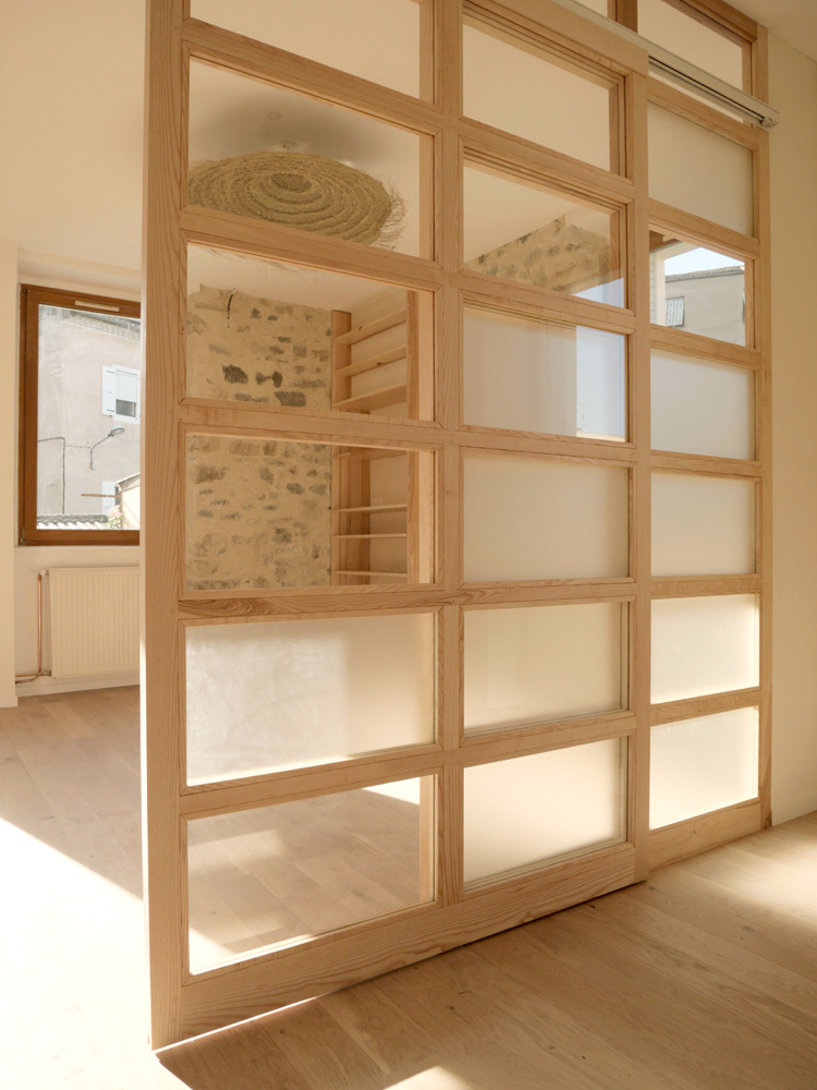 Appartement V Privas paroi modulable